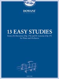 13 EASY STUDIES FOR PIANO